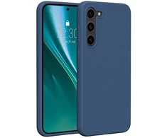 Etteri silikoninis dėklas Samsung Galaxy S23 Plus tamsiai mėlynas