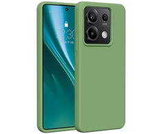 Etteri silikoninis dėklas Xiaomi Redmi Note 13 Pro 5G šviesiai žalias
