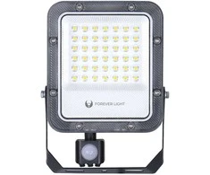 Telforceone Floodlight LED PROXIM+ 30W 6500K 4500lm PIR 230V IP65 Forever Light 150lm/W 5 metai warranty