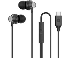 Telforceone Forever su laidu ausinės EP-02 USB-C juodos spalvos