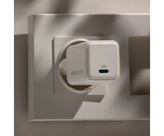 Forever TC-08-20C GaN PD įkroviklis 1x USB-C 20W baltas