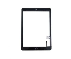 TFO TelForceone Jutiklinis skydelis, skirtas iPad 6 9.7" 2018 pilnas priekis juodas komplektas