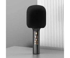 TelForceone Maxlife Bluetooth mikrofonas su kolonėle MXBM-600 juodos spalvos