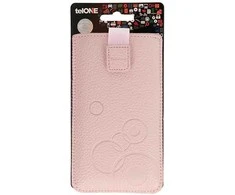 Telone Deko 1 dėklas (Size 06) Nokia 105 2019/150/216 rožinės spalvos