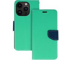 Toptel Telone Fancy dėklas skirtas Samsung Galaxy A42 5G mint-navy