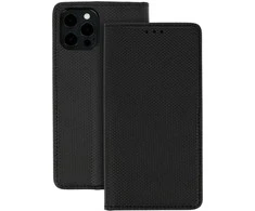 Telone Smart Book MAGNET dėklas skirtas Xiaomi Redmi Note 13 Pro 4G juodos spalvos