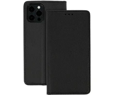 Fusion Accessories Smart Book MAGNET Dėklas skirtas Samsung Galaxy A12 juodos spalvos