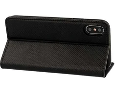 Fusion Accessories Smart Book MAGNET Dėklas skirtas Samsung Galaxy A12 juodos spalvos