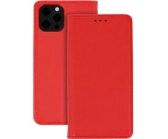 Smart Book MAGNET dėklas skirtas Realme GT2 Pro 5G raudonos spalvos