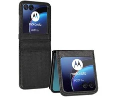 Telone Smart Book MAGNET dėklas skirtas Motorola RAZR 40 Ultra 5G juodos spalvos