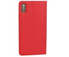 Telone Smart Book MAGNET dėklas skirtas Xiaomi 14 raudonos spalvos