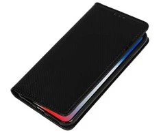 Toptel Topt Dėklas Smart Book MAGNET skirtas SAMSUNG GALAXY A6 PLUS (2018) juodos spalvos