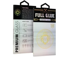 Tempered Glass HARD Full Glue 5D for XIAOMI REDMI NOTE 15 PRO PLUS Juodas