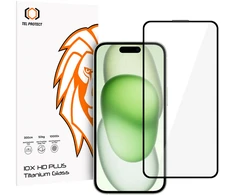 Tempered glass Tel Protect 10X HD Plus Titanium for Iphone 15 (envelope)