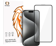 Tempered glass Tel Protect 10X HD Plus Titanium for Iphone 15 Pro (envelope)