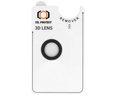 Tempered glass Tel Protect 3D kameros apsauga skirta Apple iPhone 17 Air juodas (lens 1 piece)