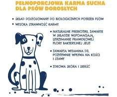 TEO Rich in poultry – sausas Maistas šunims – 9kg