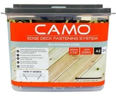 Camo Medvaržtis maskuojamiesiems denio varžtams; T15; A2; 60x4,2 mm; 700 vnt.