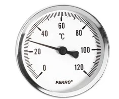 Termometras FERRO, 1/4″, 40 mm