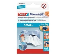 Tesa DVIPUSĖ LIPNIOJI JUOSTA (MAŽA; 14 vnt.)