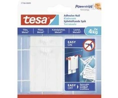 Tesa Kabliukai rėmeliui pakabinti, 77766, 2X4 kg, plytelėms