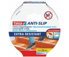 Slydimą mažinanti juosta TESA Anti-Slip Tape, 25mm x 5m, skaidri