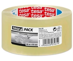 TESA PAKAVIMO JUOSTA STANDARD 66m x 48mm SKAIDRI