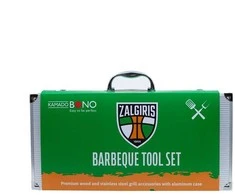 Texas_Club Grilio įrankių komplektas Kamado Bono Žalgiris Toolset