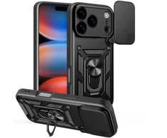 TFO Defender Slide dėklas, skirtas iPhone 17 Pro 6,3" / 18 Pro 6,3" juodas