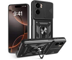 TFO Defender Slide dėklas, skirtas Xiaomi Redmi Note 15 Pro Plus 5G (EU), juodas