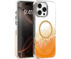 TFO Epoxy Mag dėklas, skirtas iPhone 16 Pro Max 6,9" oranžinis