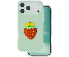 TFO „Fruit“ 2 viename dėklas, skirtas „iPhone 17 Pro“ 6,3" žalias