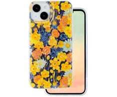 TFO Glow Glam dėklas iPhone 15 6,1" oranžinis