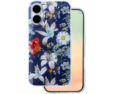 TFO Glow Glam dėklas iPhone 16 6,1" mėlynas