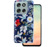 TFO Glow Glam dėklas Motorola Moto G86 mėlynas