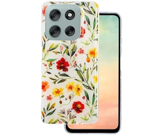 TFO Glow Glam dėklas, skirtas Motorola Moto G86, baltas