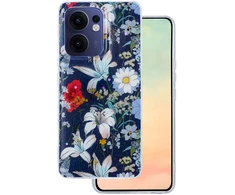 TFO Glow Glam dėklas, skirtas Oppo Reno 13F 5G (Global) / 13FS 5G, mėlynas