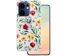 TFO Glow Glam dėklas, skirtas Oppo Reno 13F 5G (Global) / 13FS 5G, baltas