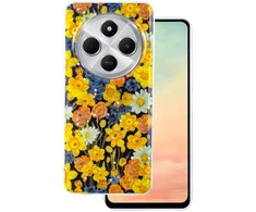 TFO Glow Glam dėklas, skirtas Xiaomi Redmi Note 14 Pro 5G (Global) / Note 14 Pro Plus 5G (Global), oranžinis