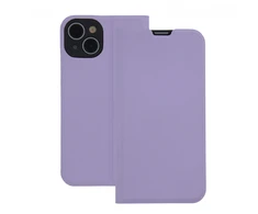 TFO Apsauginis minkštas dėklas knygutė iPhone 16 Plus 6,7, šviesiai violetinės spalvos