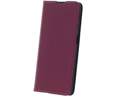 Telforceone TFO Išmanus minkštas dėklas, skirtas iPhone 16e / 17e, bordo spalvos