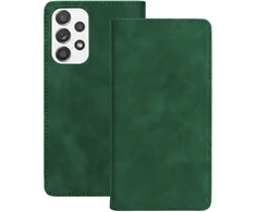TFO Išmanusis „Suede“ dėklas, skirtas Samsung Galaxy A52 4G / A52 5G / A52S 5G, žalias