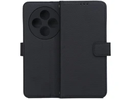 TFO Išmanusis „Triangle“ dėklas, skirtas Xiaomi Redmi 14C 4G / 14C 5G / Redmi A4 / POCO C75, juodas
