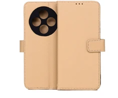 TFO Išmanusis „Triangle“ dėklas, skirtas Xiaomi Redmi 14C 4G / 14C 5G / Redmi A4 / POCO C75, rudas