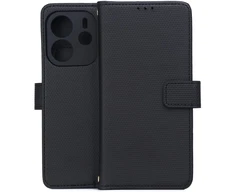 TFO Išmanusis „Triangle“ dėklas, skirtas Xiaomi Redmi Note 14 4G (Global) (164.84 x 78.15 x 8.16 mm), juodas