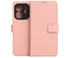 TFO Išmanusis „Triangle“ dėklas, skirtas Xiaomi Redmi Note 14 4G (Global) (164.84 x 78.15 x 8.16 mm), rožinis