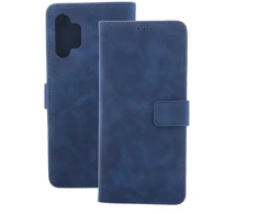 TFO Išmanusis Velvet dėklas, skirtas Xiaomi Redmi 15C 4G EU / 15C 5G EU (173.16 x 81.06 x 8.2 mm), tamsiai mėlynas