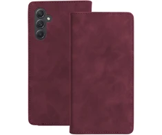 TFO Išmanusis zomšinis dėklas Samsung Galaxy A54 5G, bordo spalvos