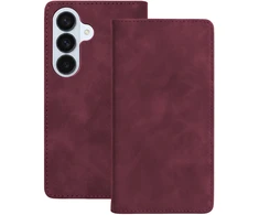 TFO Išmanusis zomšinis dėklas Samsung Galaxy S26, bordo spalvos