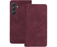 TFO Išmanusis zomšinis dėklas Samsung Galaxy A55 5G, bordo spalvos